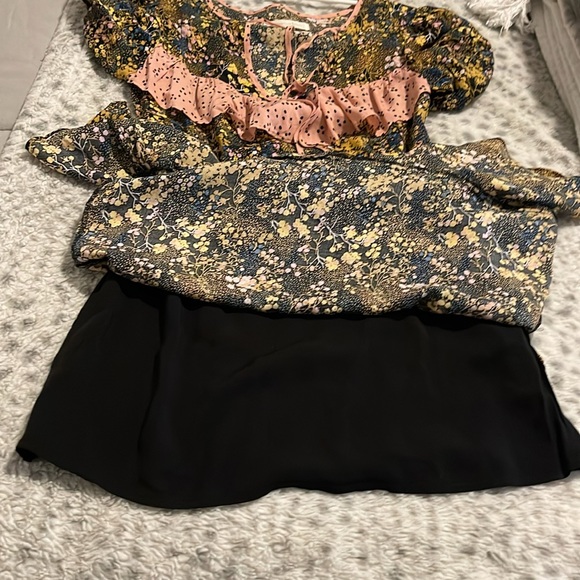 Urban Outfitters Sinclair Floral Puff Sleeve Mini Dress - Picture 13 of 13